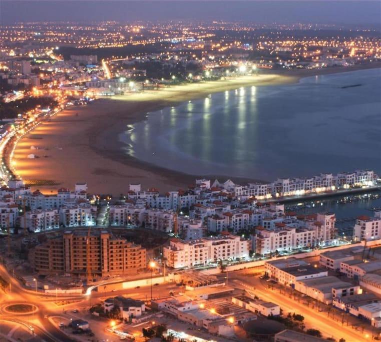Appartement De Luxe ,Piscine,Parking,Terrasse Agadir Ngoại thất bức ảnh